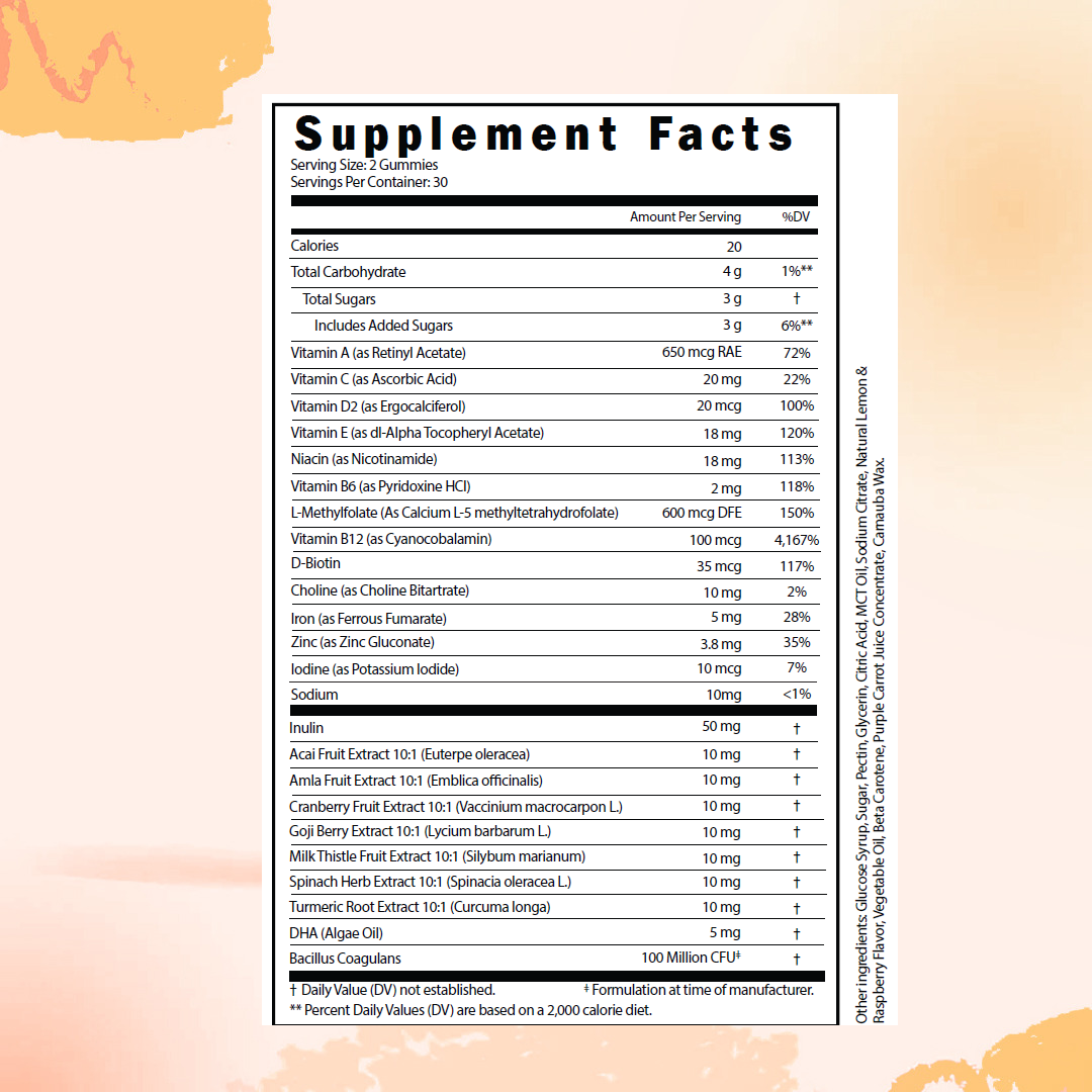 Everher Multivitamin Gummies - 3 Months Supply